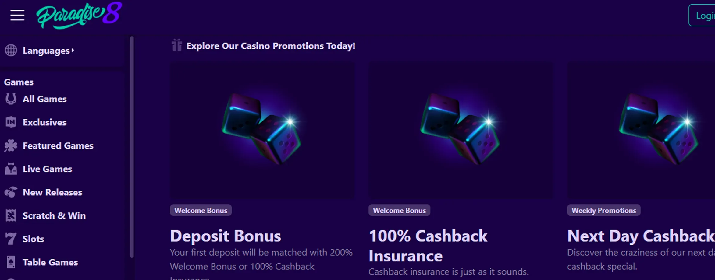 Paradise 8 Casino