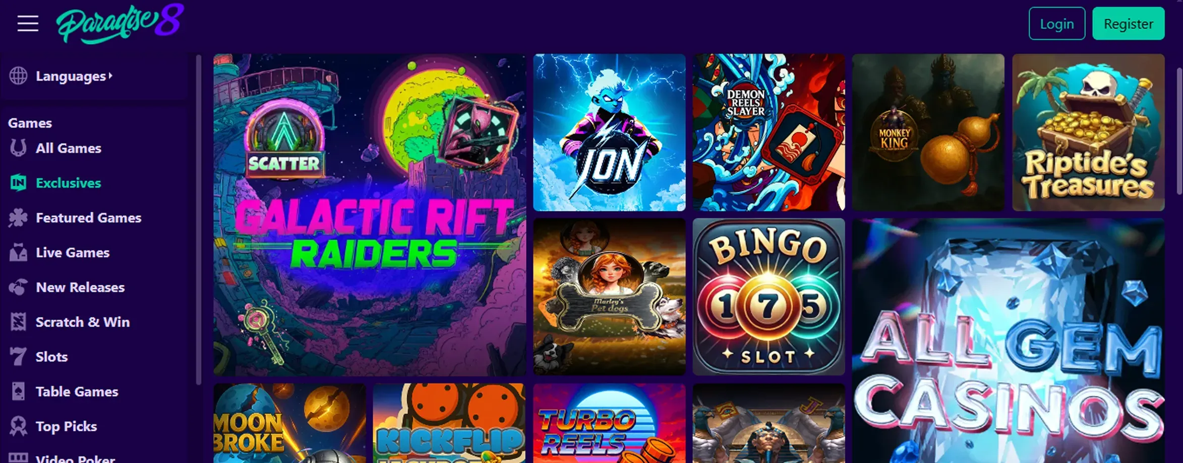 Paradise 8 Casino